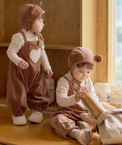 ドゥーニー ロンパース Doony Romper_Brown