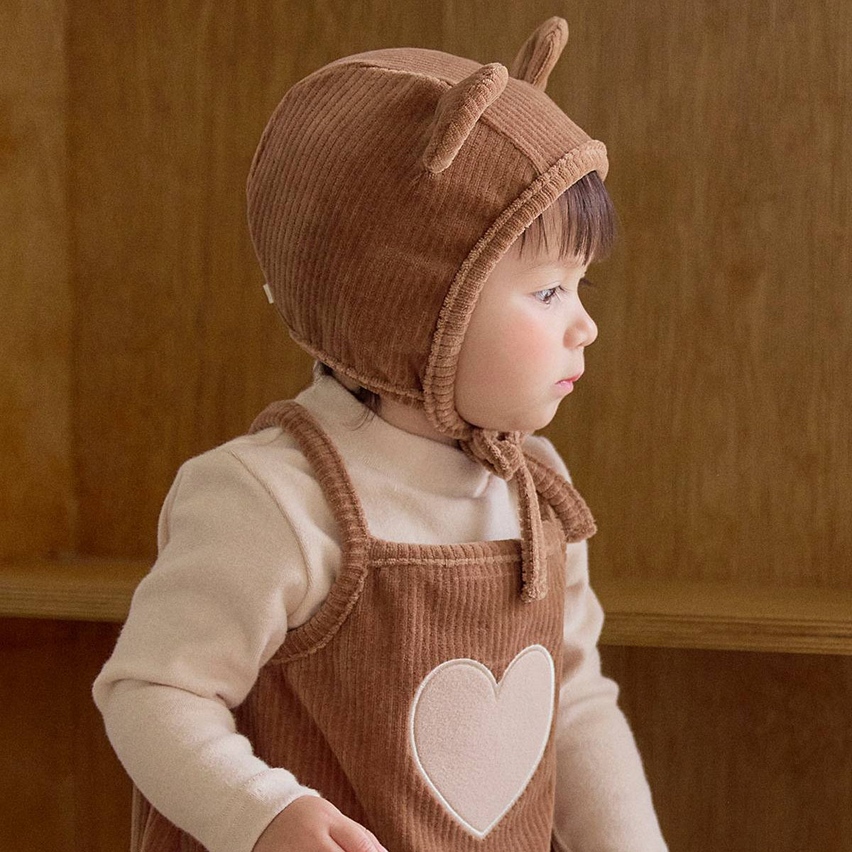 ドゥーニー ロンパース Doony Romper_Brown