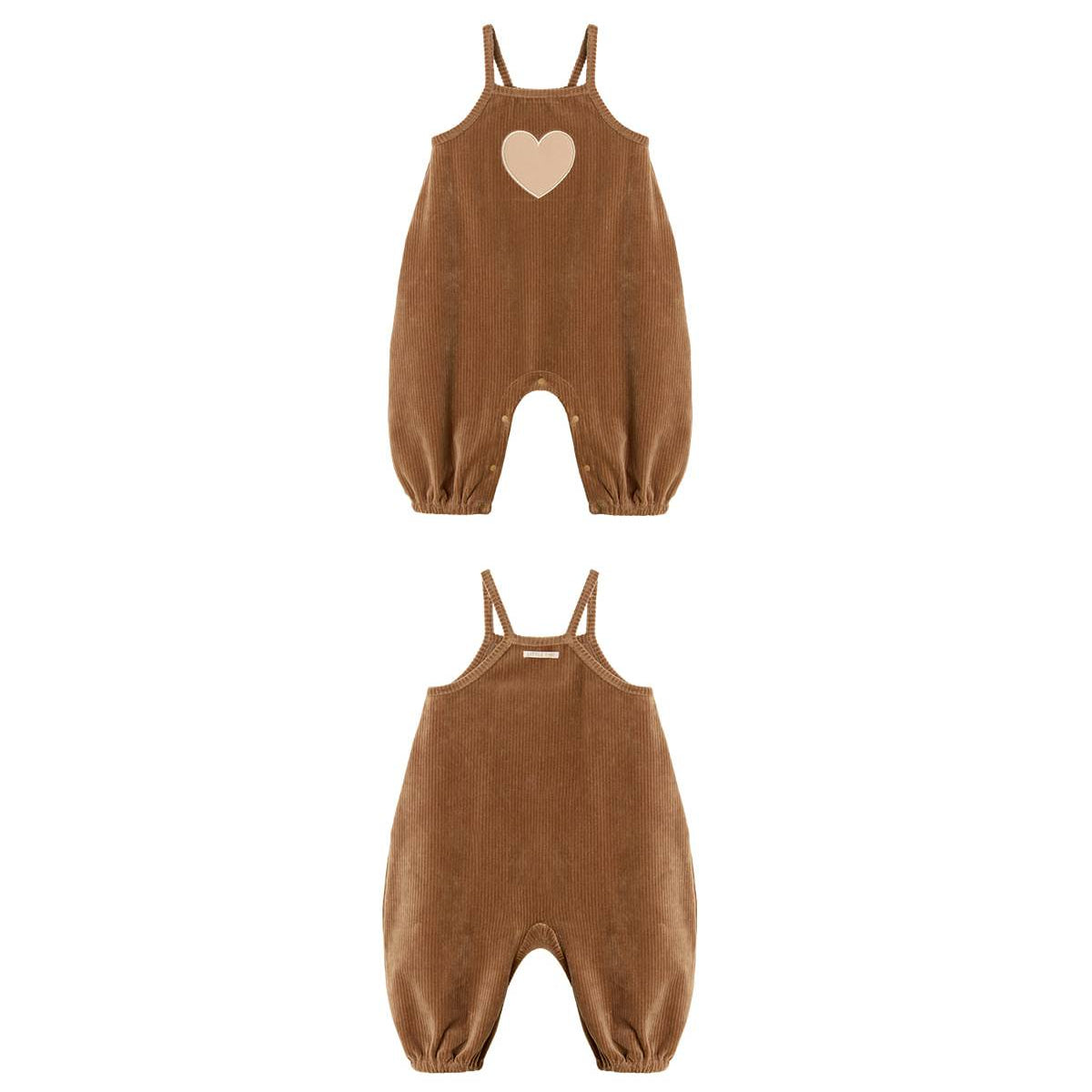 ドゥーニー ロンパース Doony Romper_Brown