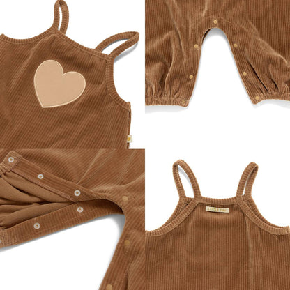 ドゥーニー ロンパース Doony Romper_Brown