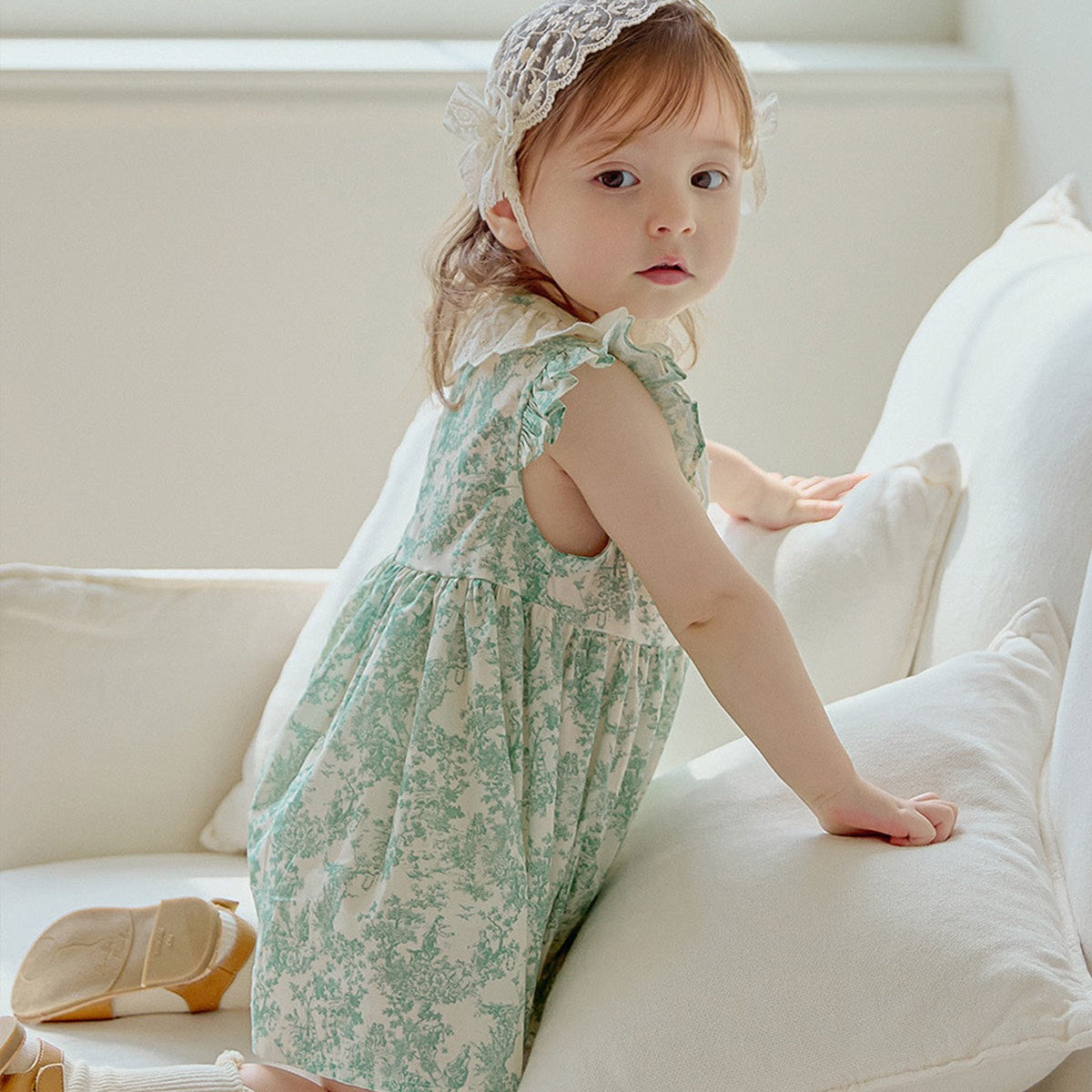 ルアンワンピース / Leanne Dress_Green