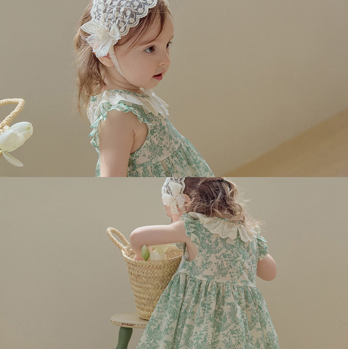 ルアンワンピース / Leanne Dress_Green