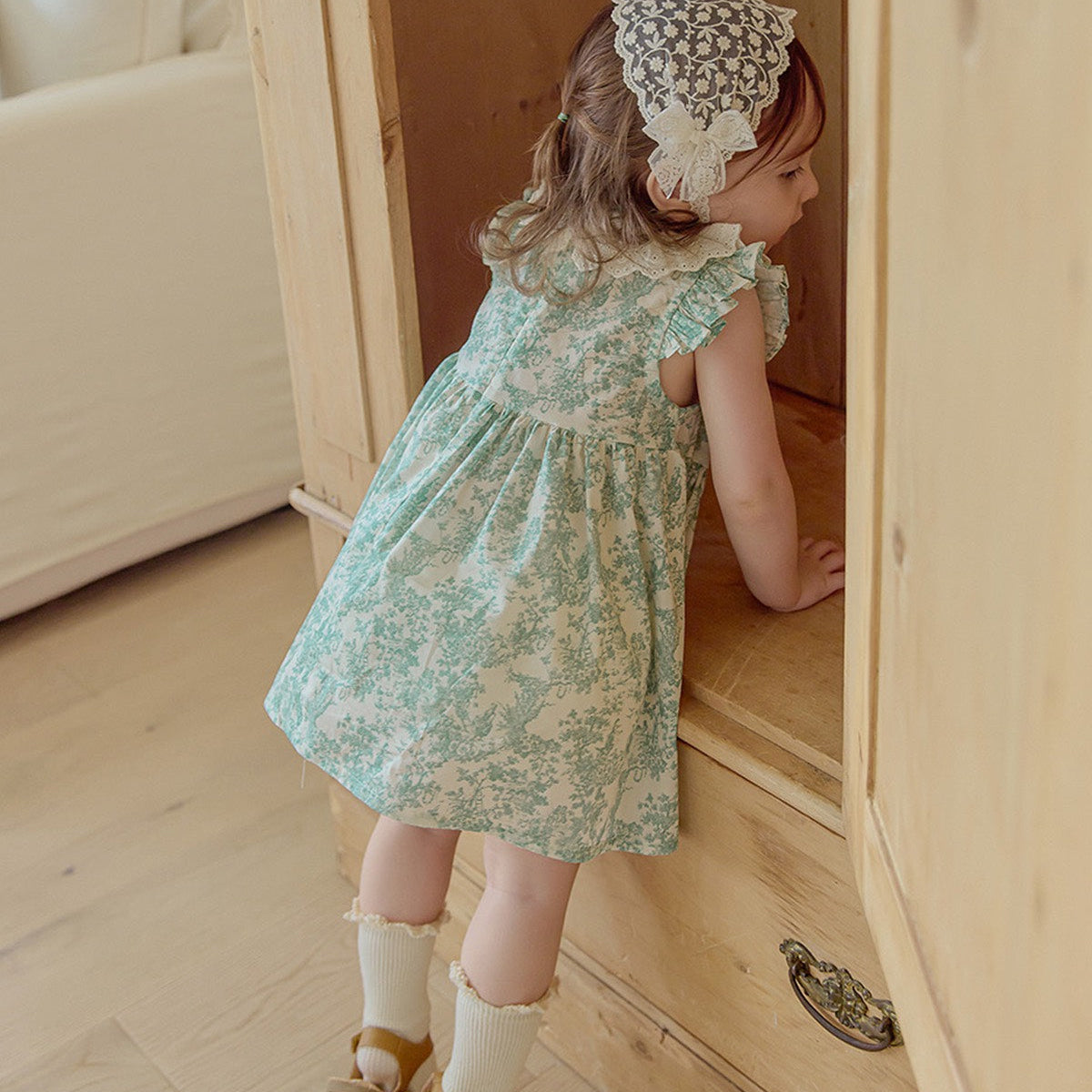 ルアンワンピース / Leanne Dress_Green