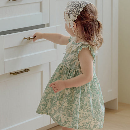 ルアンワンピース / Leanne Dress_Green