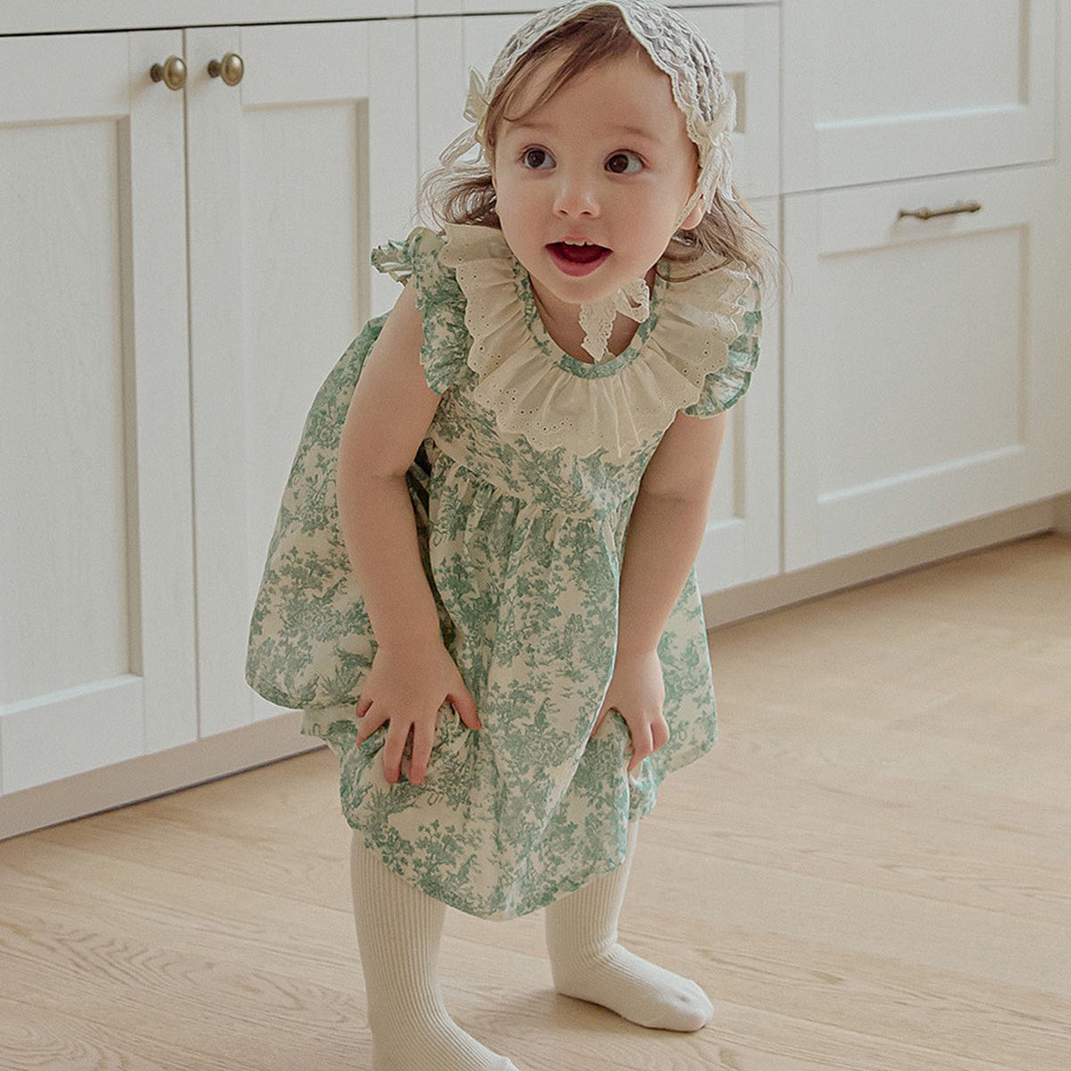 ルアンワンピース / Leanne Dress_Green