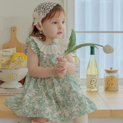 ルアンワンピース / Leanne Dress_Green