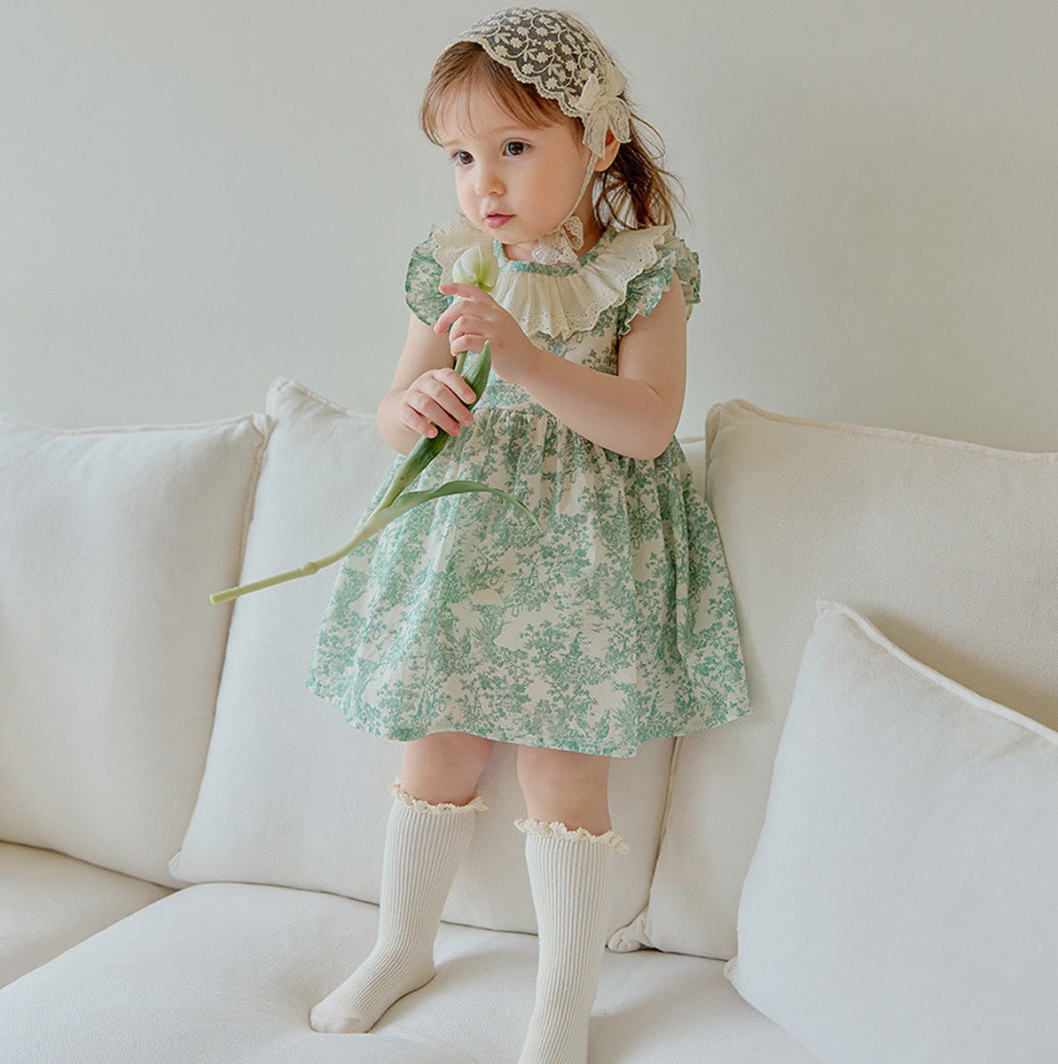 ルアンワンピース / Leanne Dress_Green