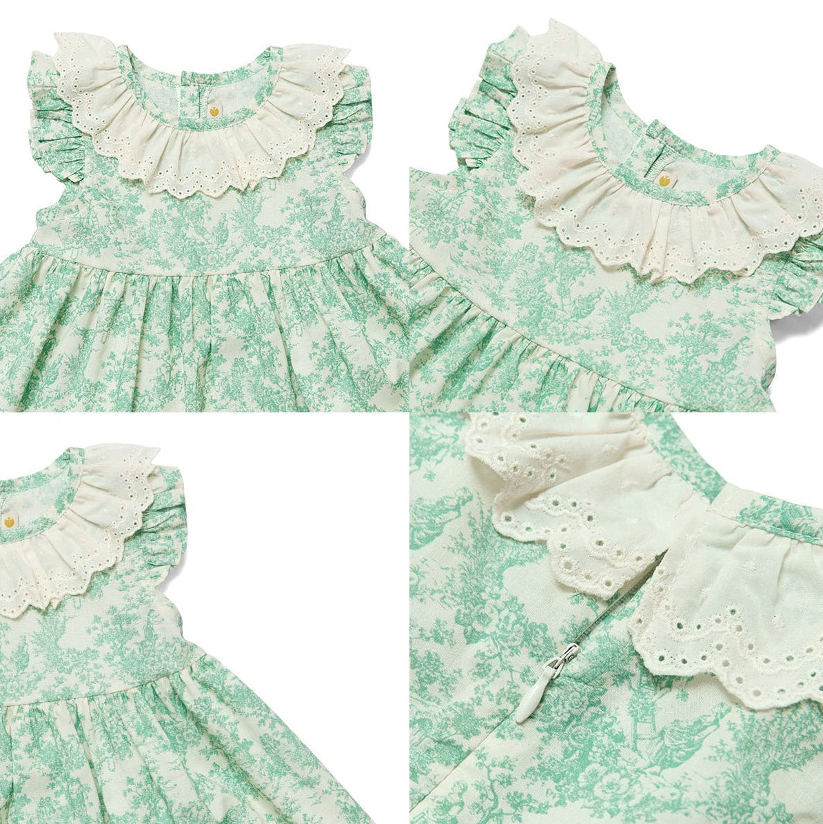 ルアンワンピース / Leanne Dress_Green