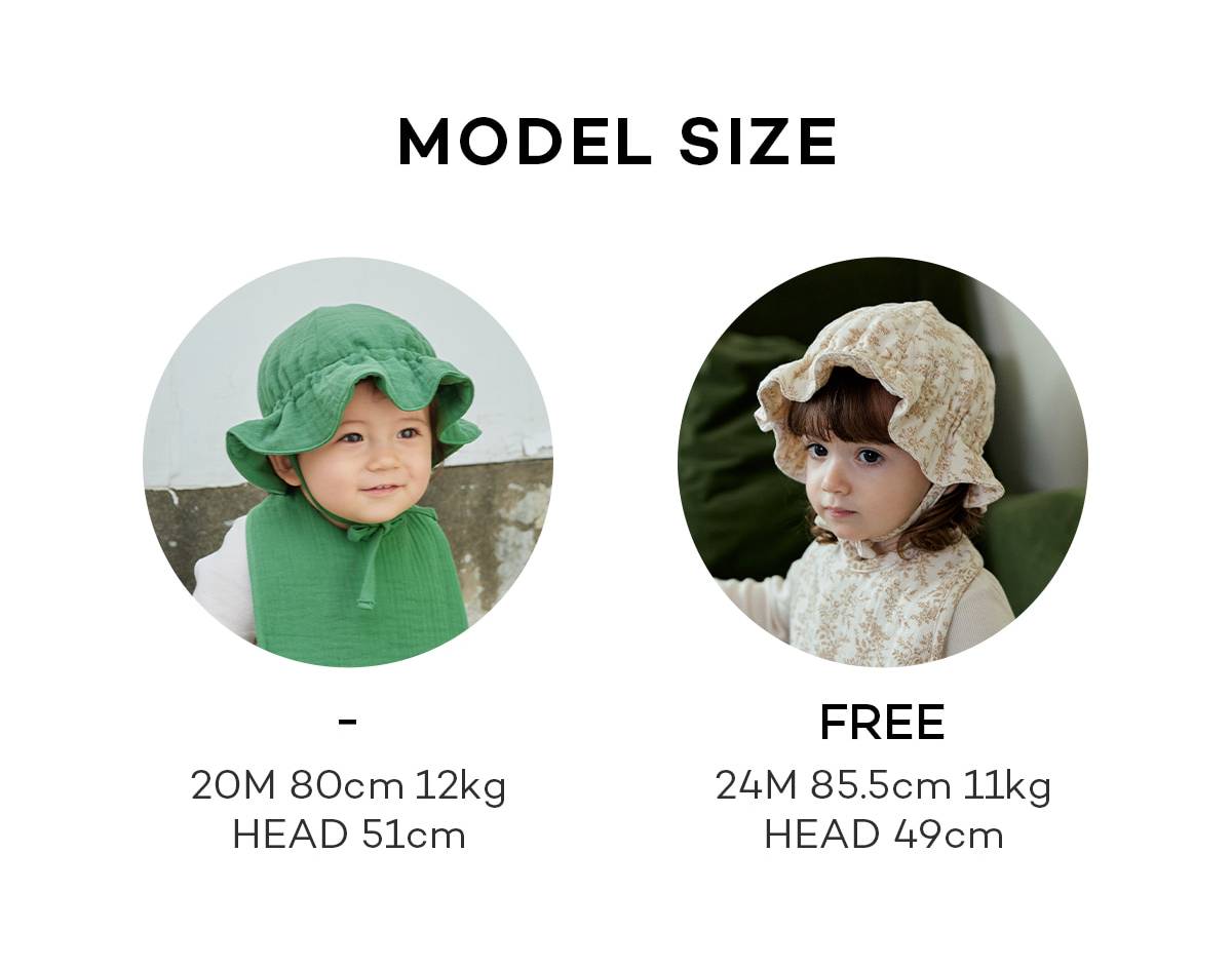 ジャスミンハット帽子 JASMINE BUCKET HAT*３色展開