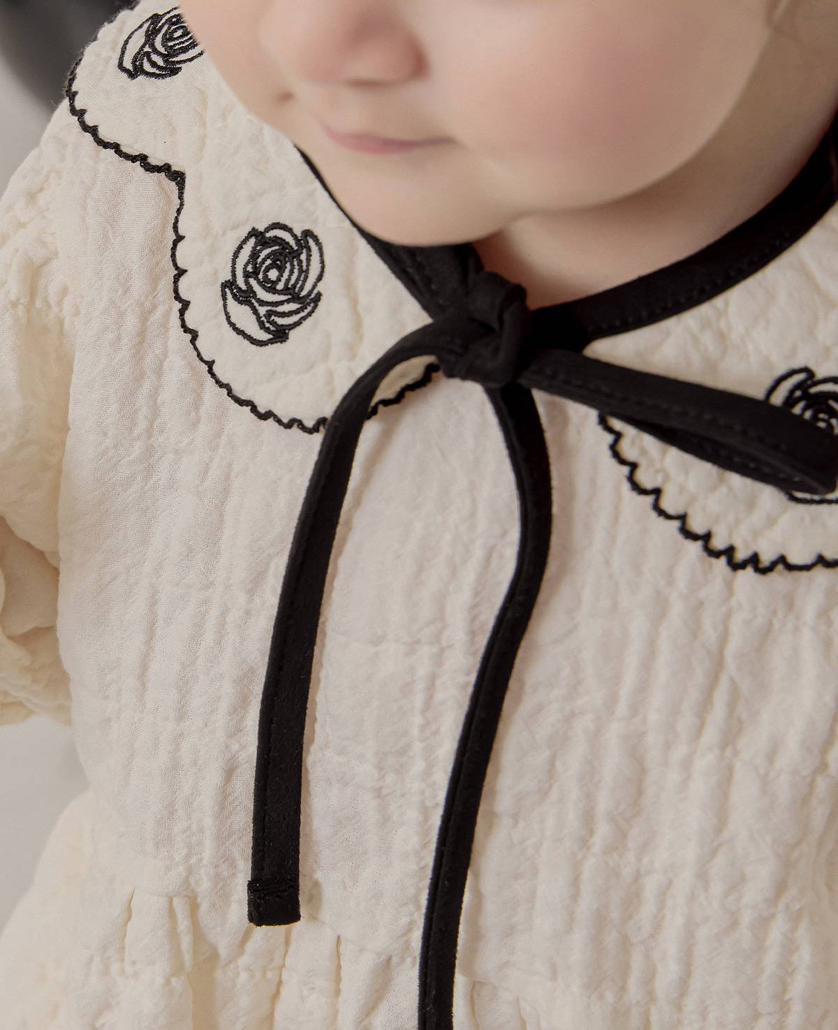 ラヴィアン ロンパースセット La vie en Romper Set_Cream