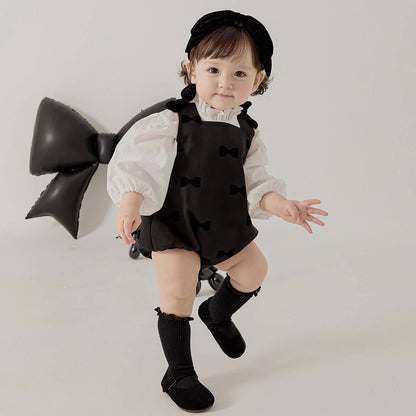 ミニュエット ロンパース Minuet Romper_Black