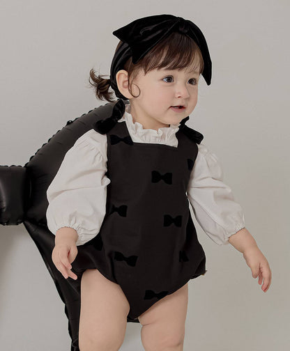 ミニュエット ロンパース Minuet Romper_Black
