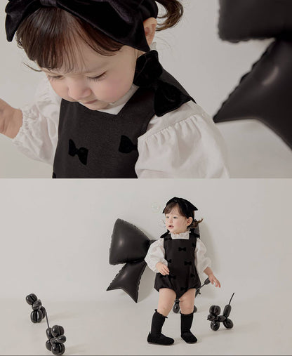 ミニュエット ロンパース Minuet Romper_Black