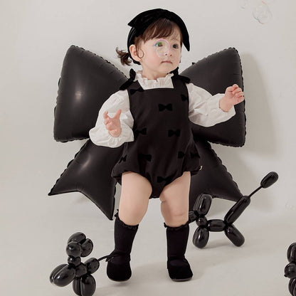 ミニュエット ロンパース Minuet Romper_Black