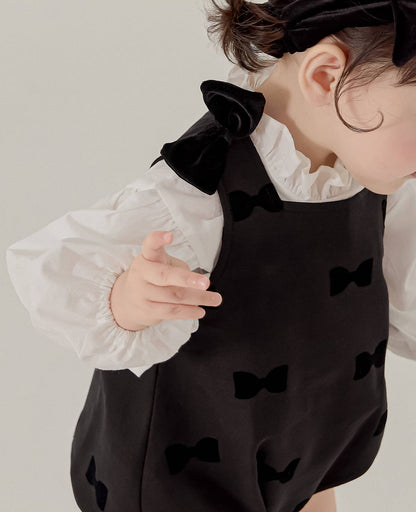 ミニュエット ロンパース Minuet Romper_Black