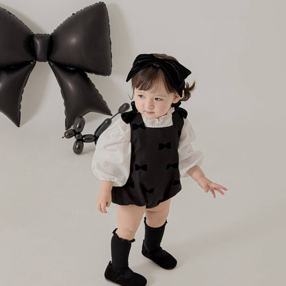 ミニュエット ロンパース Minuet Romper_Black