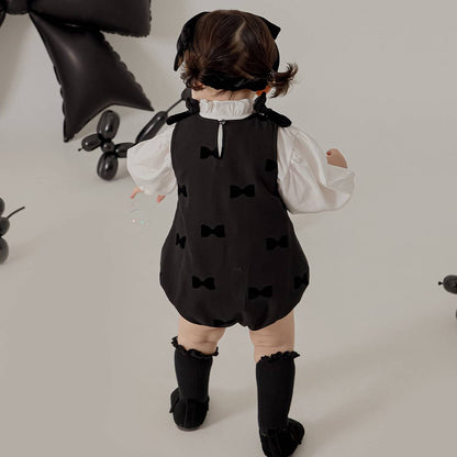 ミニュエット ロンパース Minuet Romper_Black