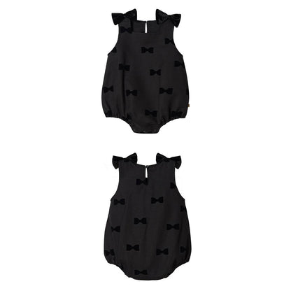 ミニュエット ロンパース Minuet Romper_Black
