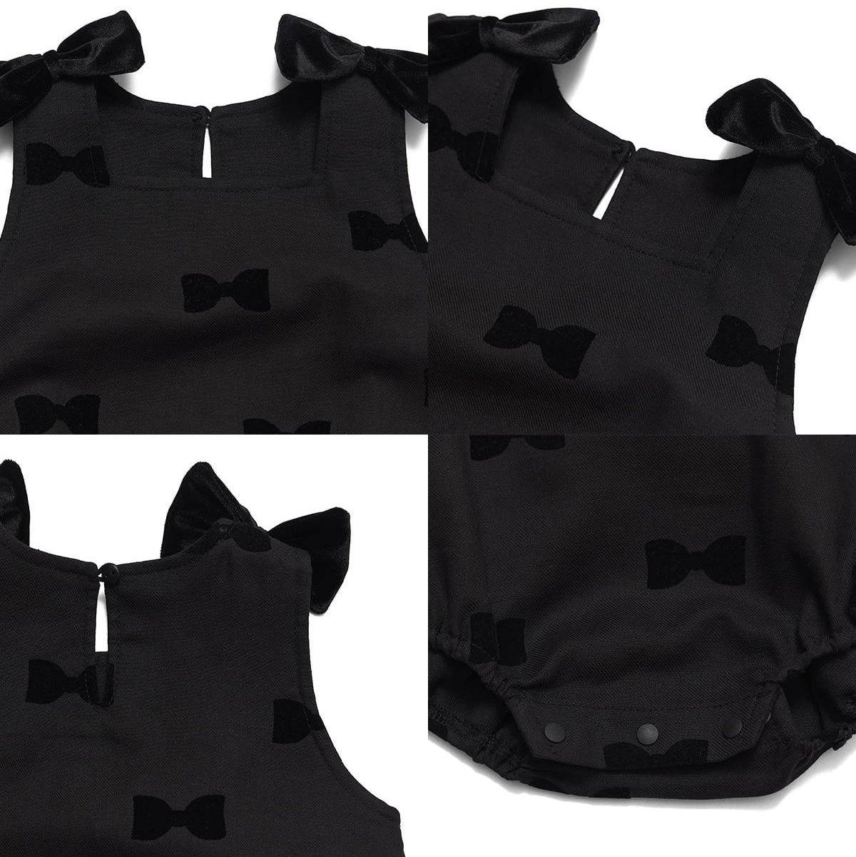 ミニュエット ロンパース Minuet Romper_Black