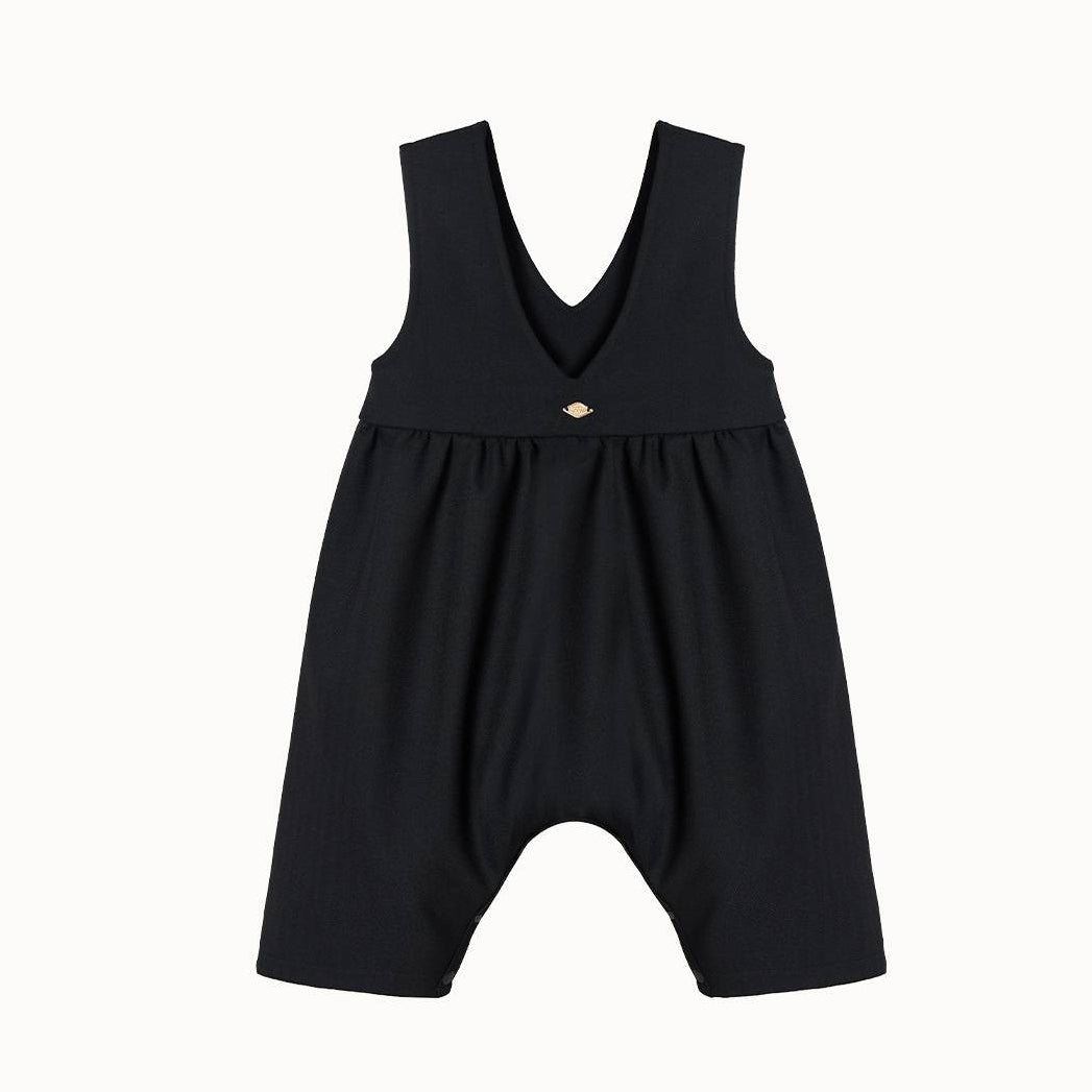 モス オーバーオール Mos Overalls_Black