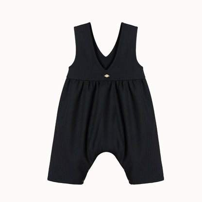 モス オーバーオール Mos Overalls_Black