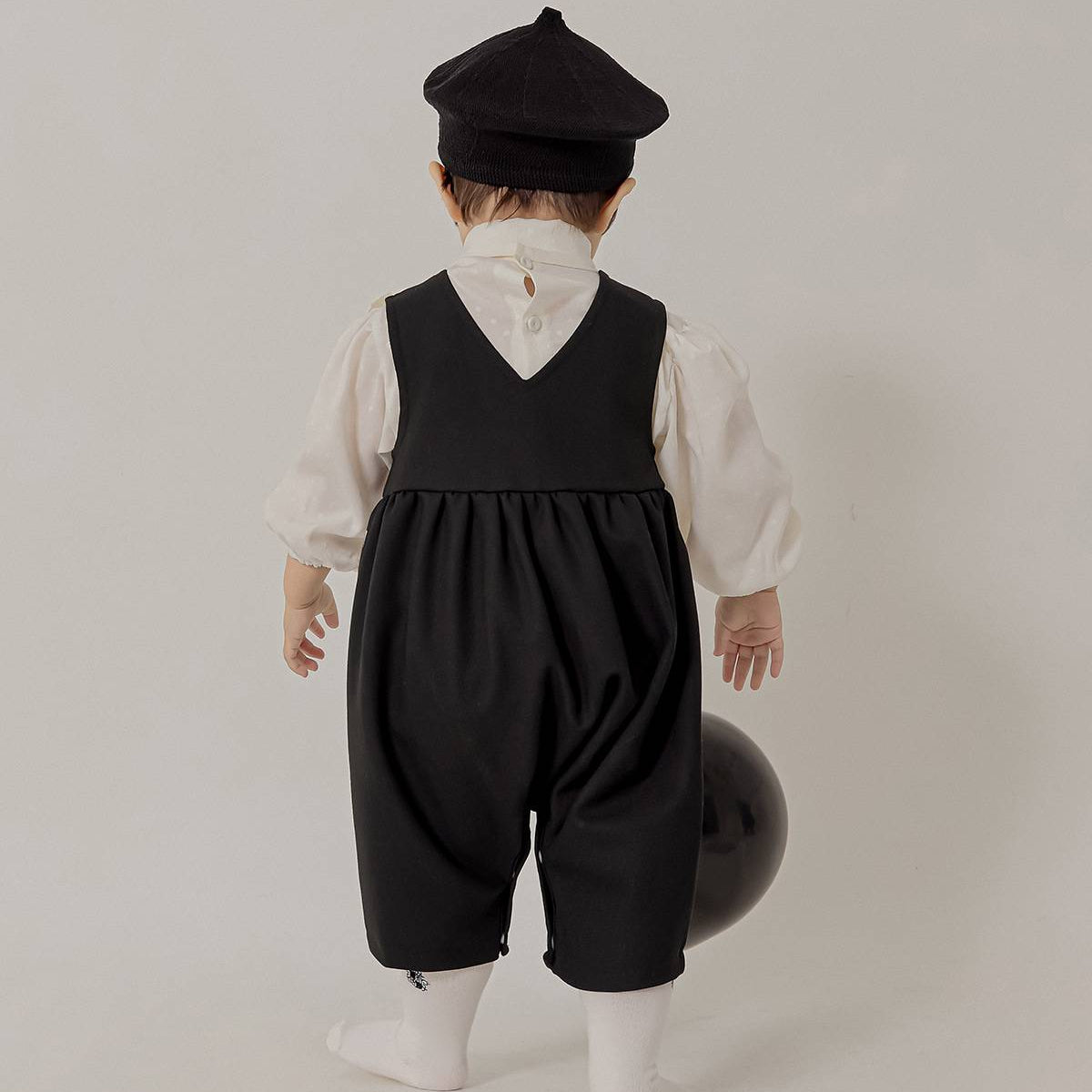 モス オーバーオール Mos Overalls_Black