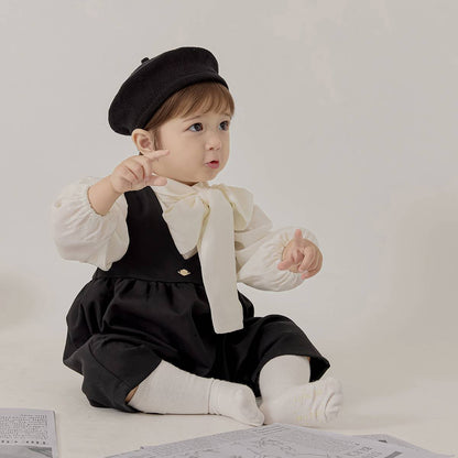 モス オーバーオール Mos Overalls_Black