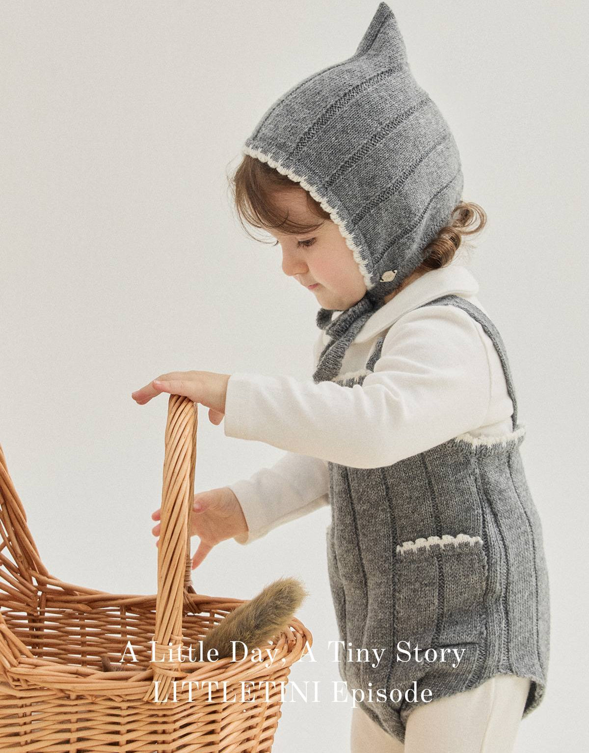 ポエト ニット ロンパース POET KNIT ROMPER