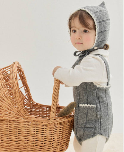 ポエト ニット ロンパース POET KNIT ROMPER
