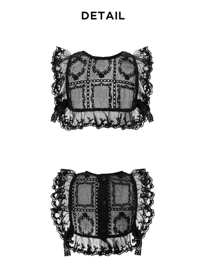 セラフィンショートベスト / Seraphine Short Vest