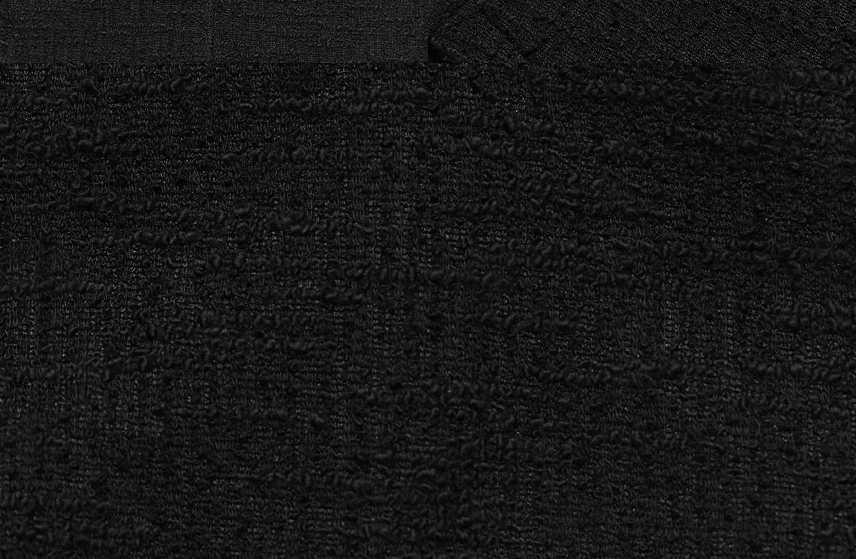 ツイードベスト Tweed Vest_Black