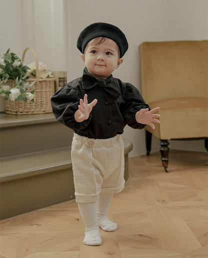 ツイードパンツ_クリーム