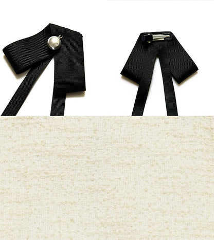 ツイードジャケット_クリーム