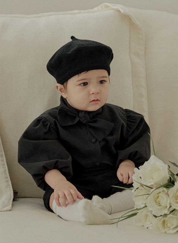 タイブラウス_ブラック