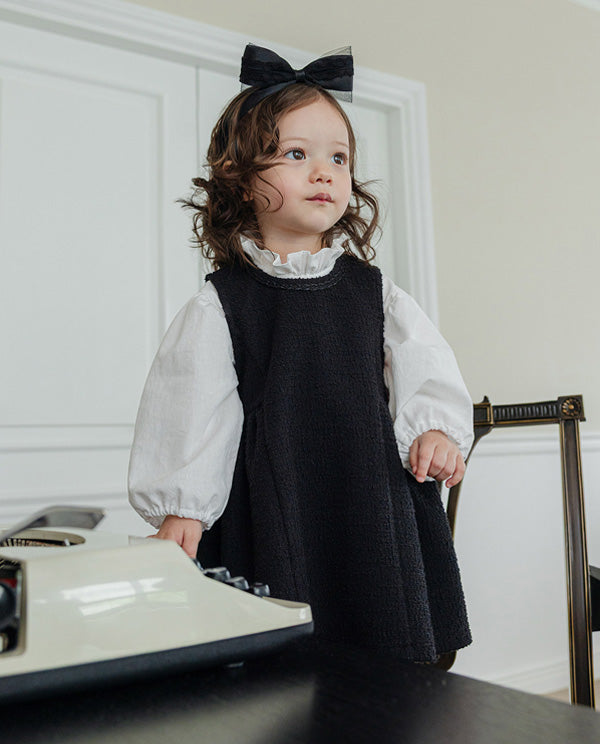 ツイードワンピース