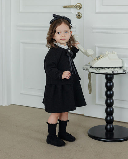 ツイードワンピース