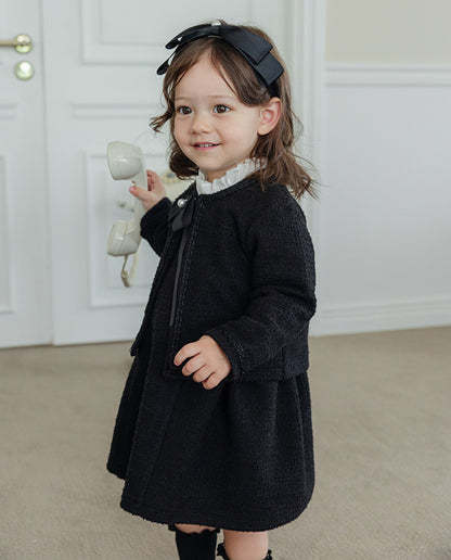 ツイードワンピース