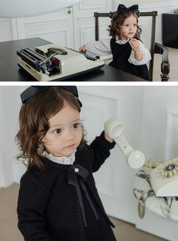 ツイードワンピース