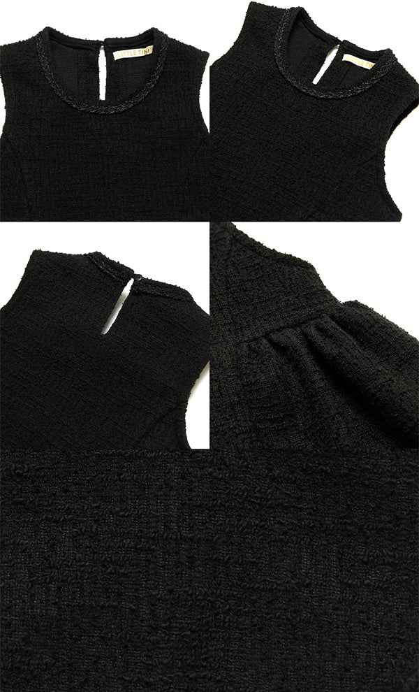 ツイードワンピース