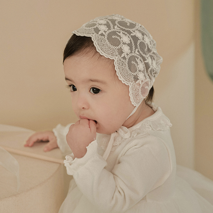 ジョーン レースボンネットハット