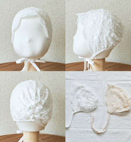 ジョーン レースボンネットハット