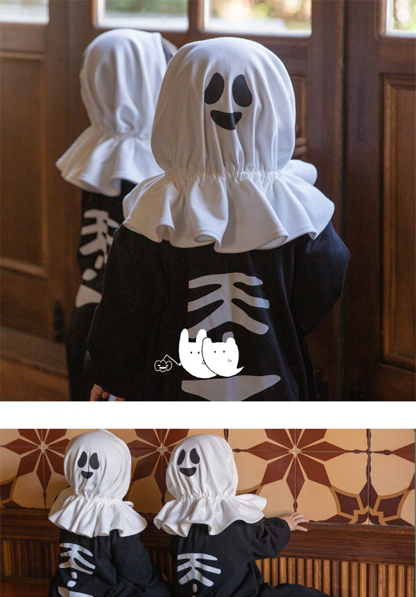 おばけ帽子ケープ　Ghost Hat Cape