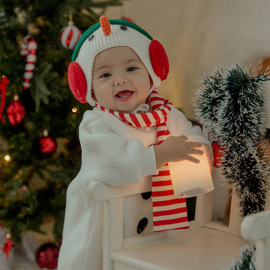 *予約販売*スノーマンロンパース