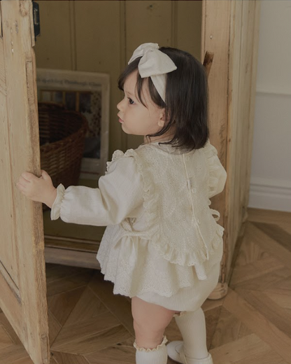 コットンリボンヘアバンド