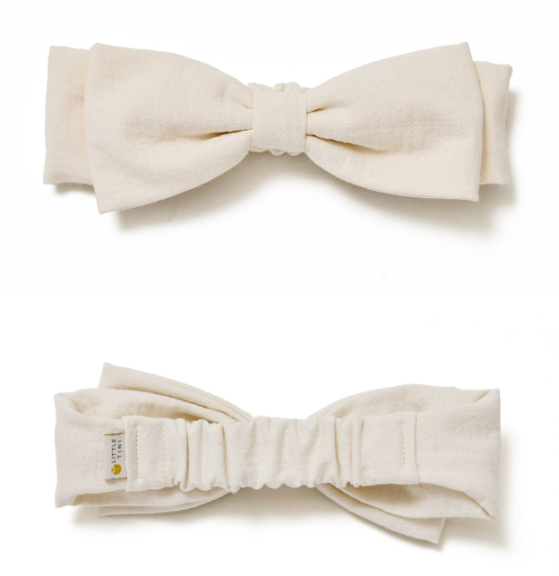 コットンリボンヘアバンド