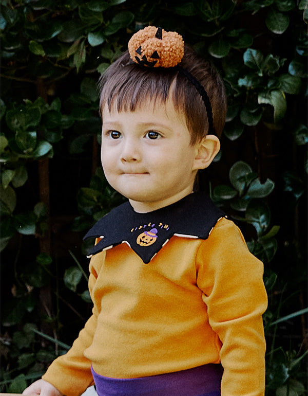 ハロウィーンカボチャヘアバンド