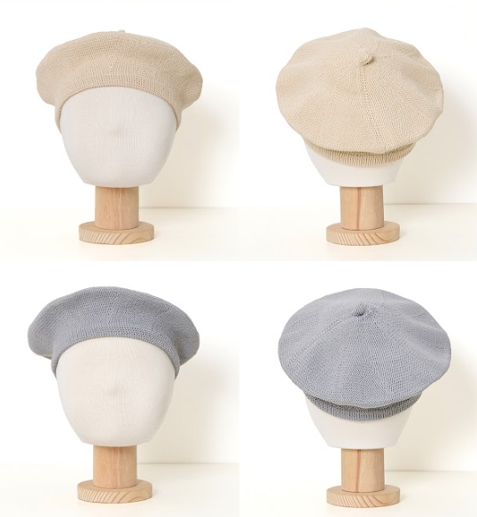 ベーシックベレー帽