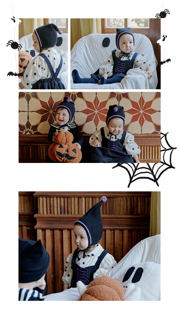 ウィッチボンネットハット