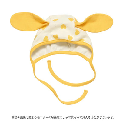 ハートボンボン帽子、上下ルームウェアセット_Mango