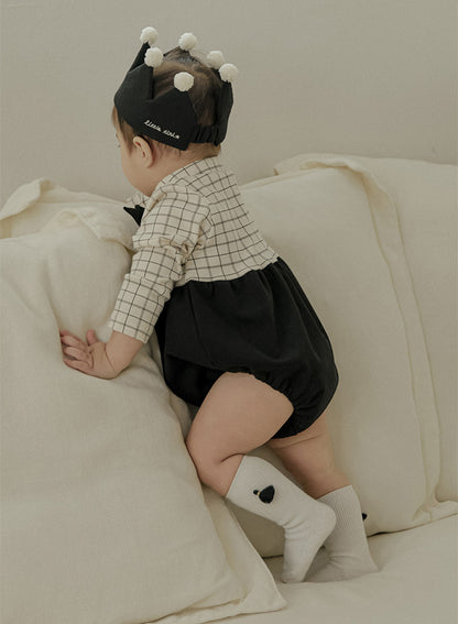 タッセルニーソックス＿ブラック